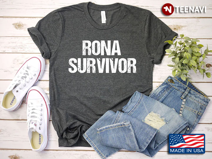 Rona Survivor Funny Design Corona Virus Pandemic