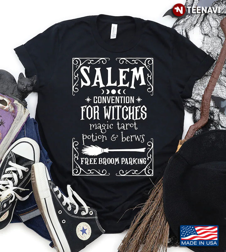 Salem Convention For Witches Magic Tarot Potion & Berws Free Broom Parking