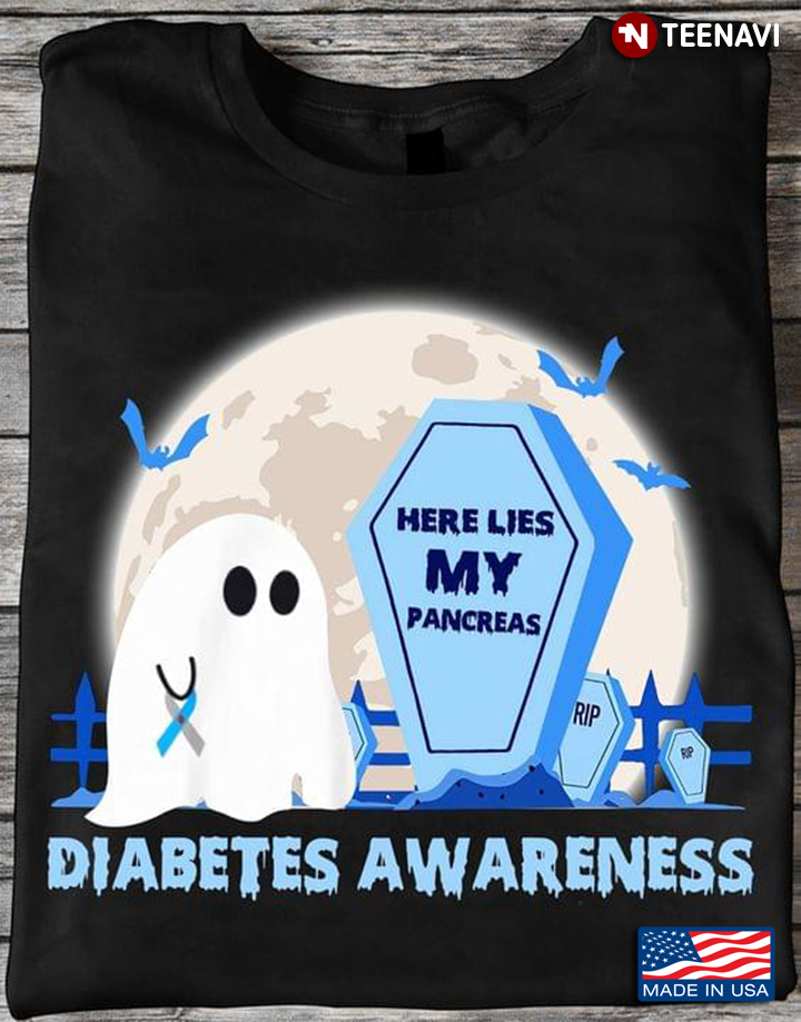 Boo Here Lies My Pancreas Diabetes Awareness