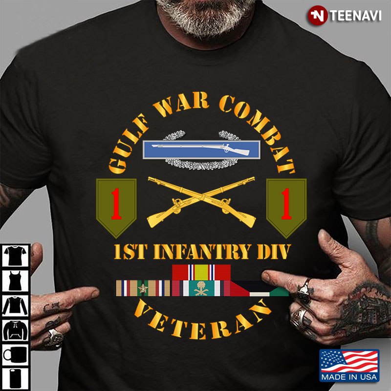 Gulf War Combat 1st Infantry Veteran
