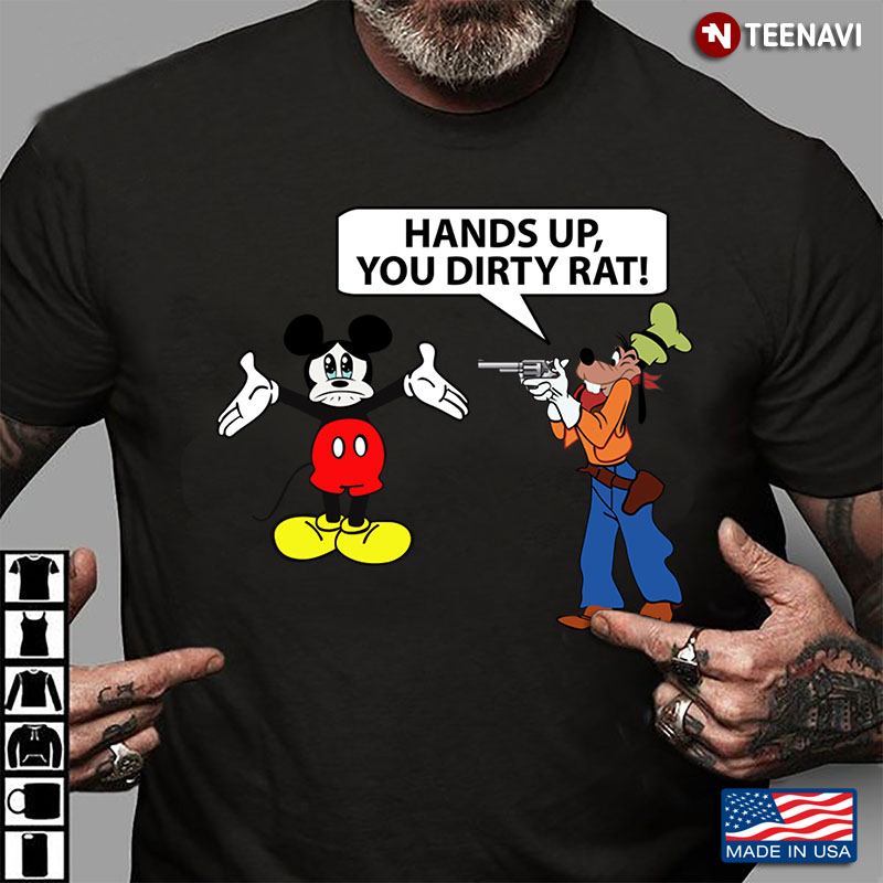 Hands Up You Dirty Rat Mickey Mouse And Goofy War