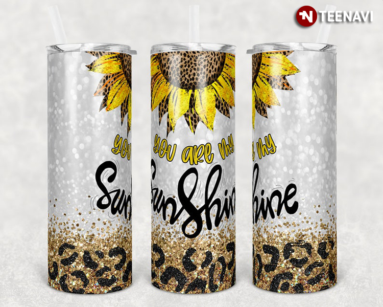 Sunflower You Are My Sunshine Leopard