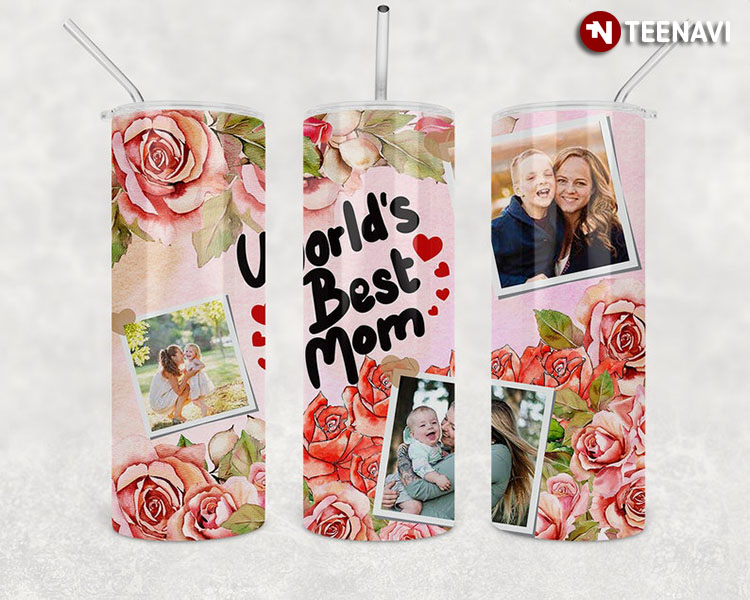 Personalized World’s Best Mom Custom With Photos