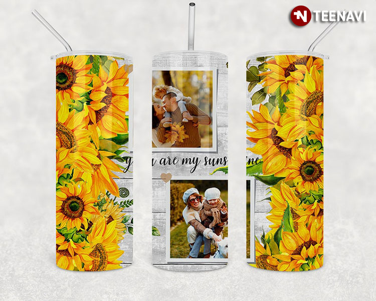 Personalized You Are My Sunshine Sunflower Custom Photos