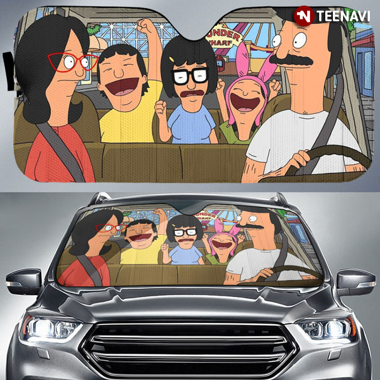 Bob's Burgers Tina Driving A Car Cartoon Funny