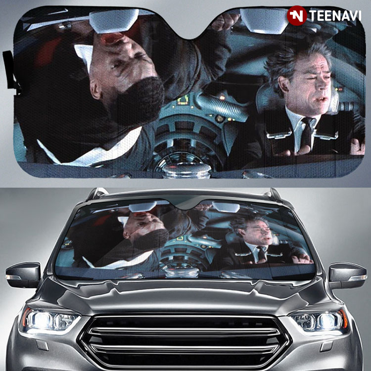 Men In Black Will Smith Tommy Lee Jones Driving A Car Science Fiction Lover