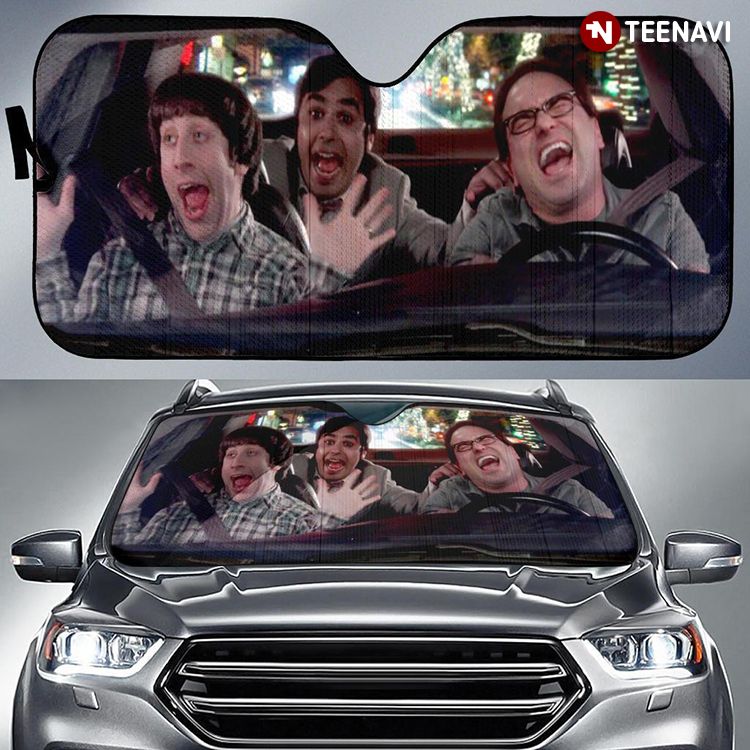 The Big Bang Theory Singing Driving Together Sitcom Lover