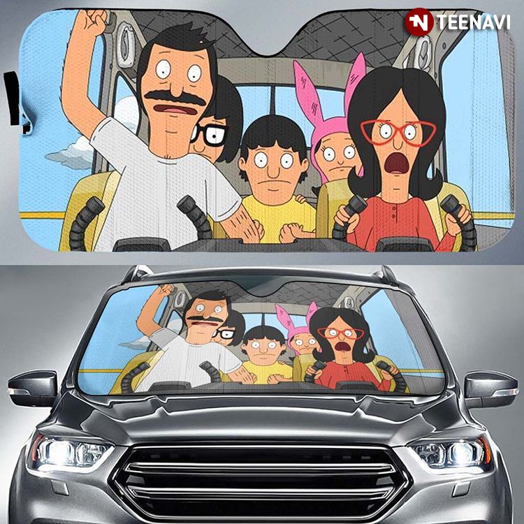 New Version Family Bob's Burgers Scary Driving