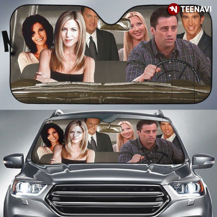 Friends Show Driving Lifestyle Sitcom Lover