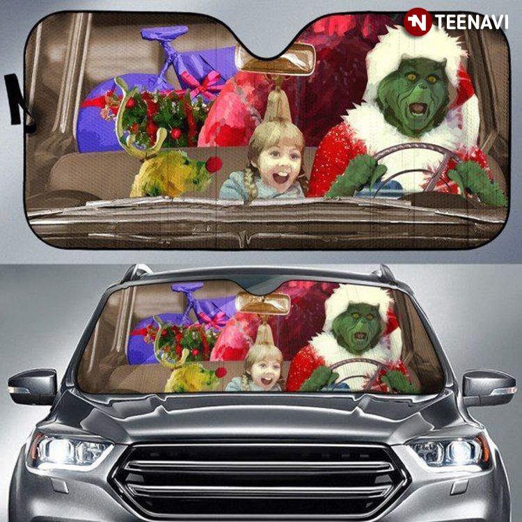 Christmas The Grinch Driving New Version Funny