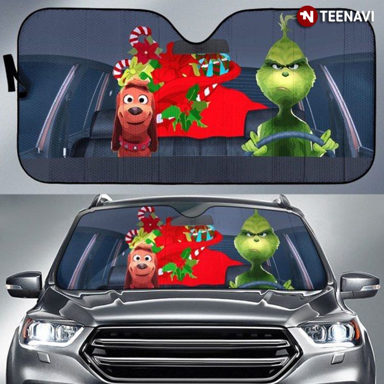 Max And The Grinch Driving Funny Christmas