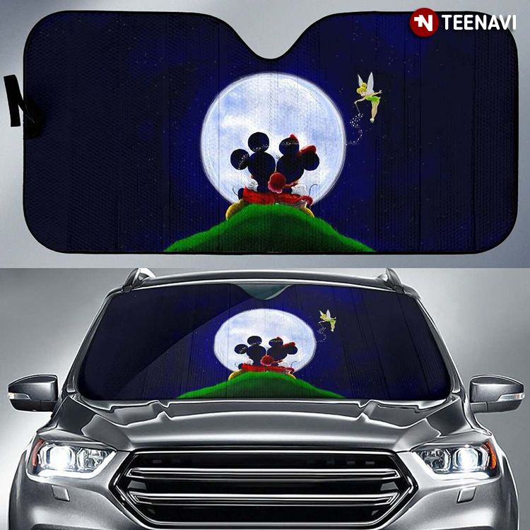 Disney Mickey Mouse And Minnie Lovely Driving For Cartoon Lover