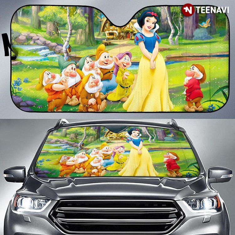 Snow White and The Seven Dwarfs Driving Cartoon Lover