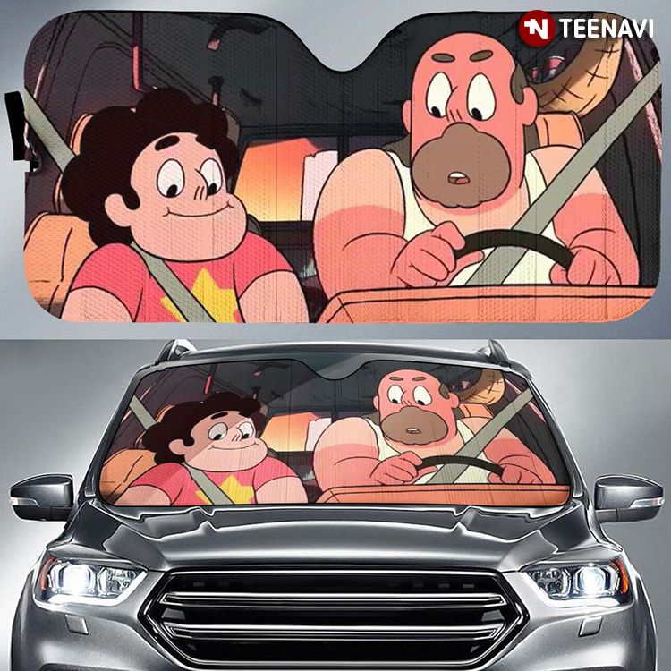 Steven Universe Driving Van Funny Adventure Lover