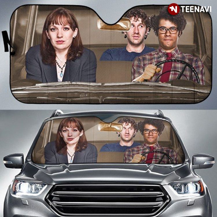 The IT Crowd Lovely Jen Driving Roy Maurice Funny