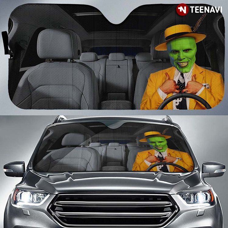 Halloween Party The Mask Jim Carrey Driving Alone