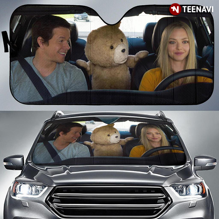 Living Teddy Bear Driving With Human For Ted Lover