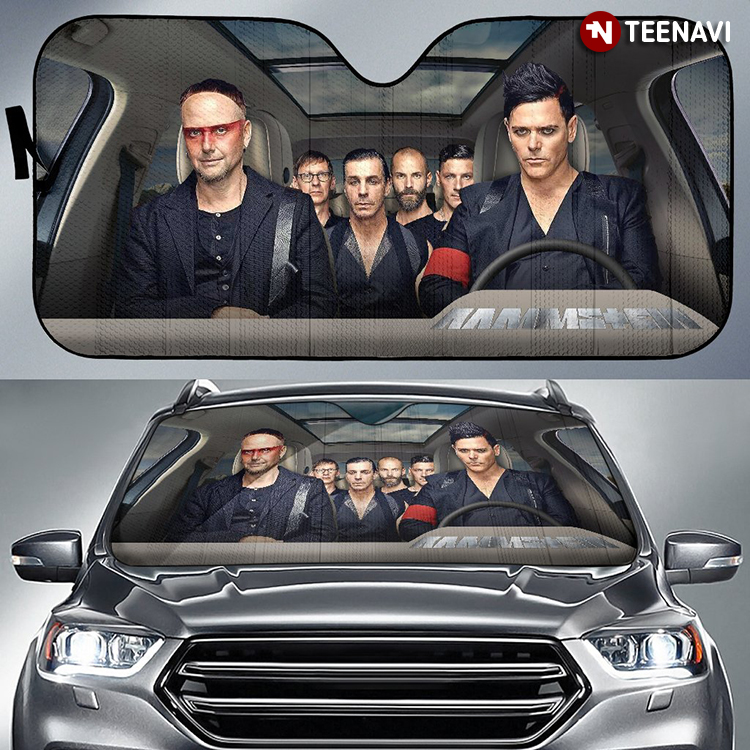 Rammstein Band Driving For Music Lover