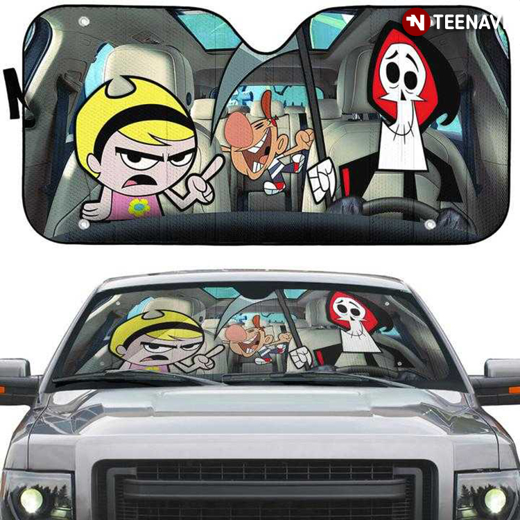 The Grim Adventures Of Billy And Mandy Driving For Cartoon Lover