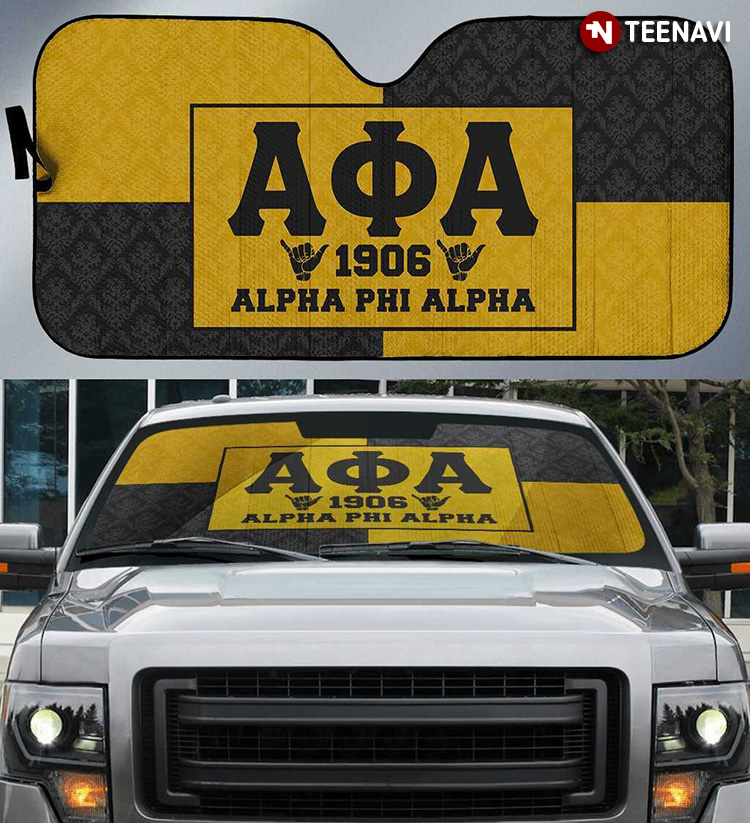 Alpha Phi Alpha Driving Logo