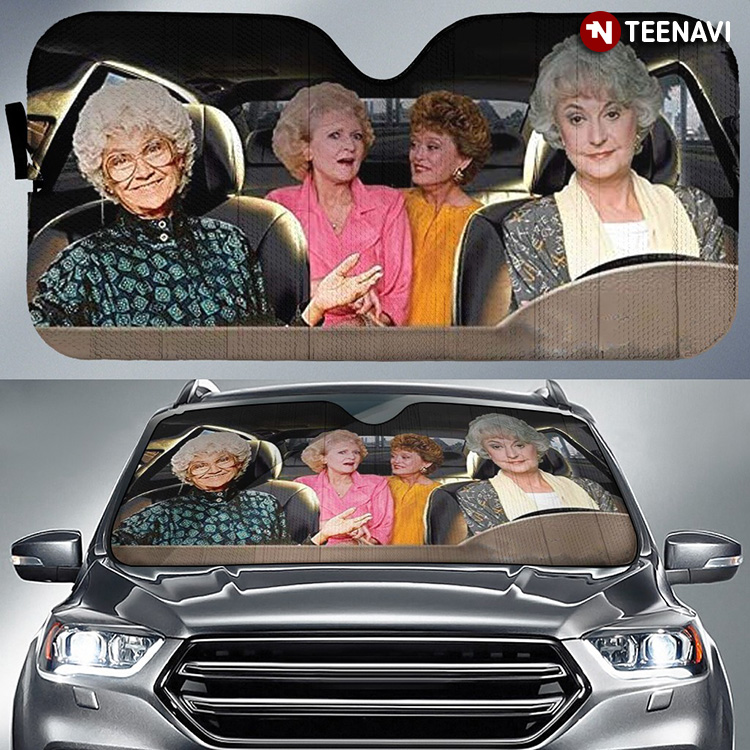 The Golden Girls Driving Sitcom Lover Growing Old Together