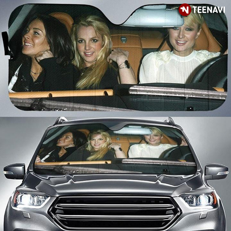 New Version Girls Night Out Driving Car At Night