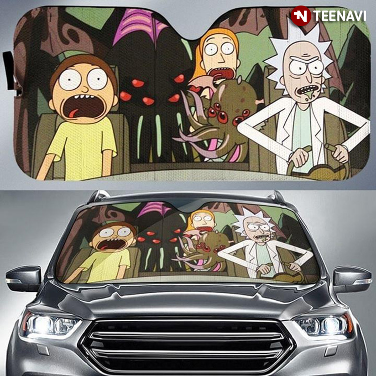 Rick And Morty Driving Exploring The Hidden World