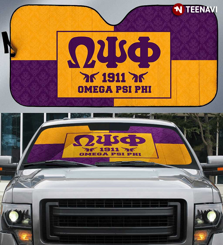 Omega Psi Phi 1911 Driving Logo