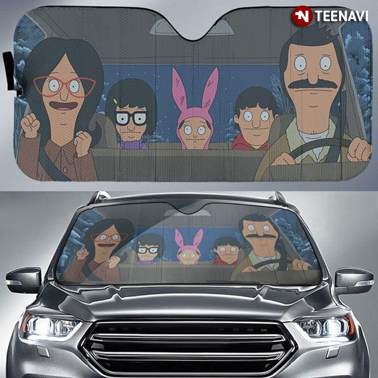 Bob's Burgers Family Driving Together