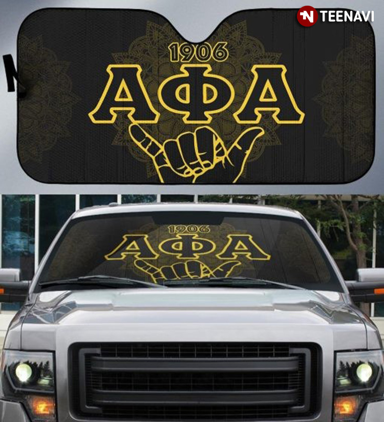 Alpha Phi Alpha 1906 Driving Logo