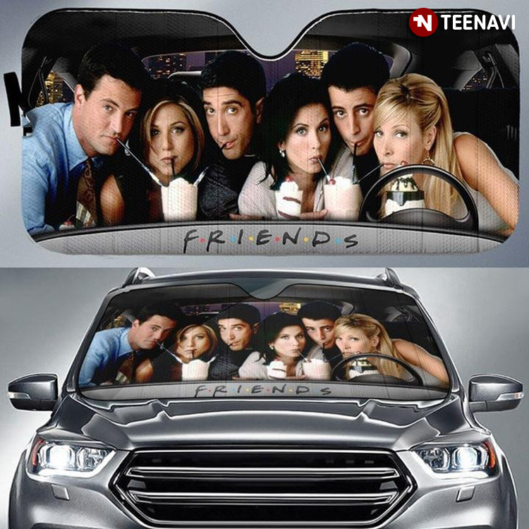 Funny Friends Driving Sitcom Lover