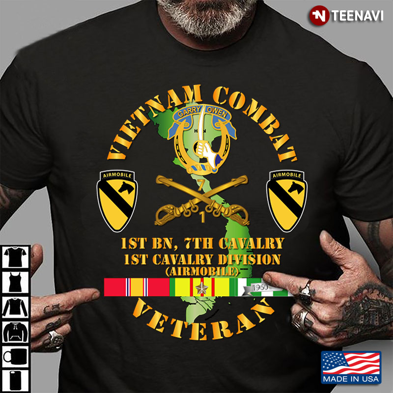 Garry Owen Viet Nam Combat 7th Cavalry Veteran