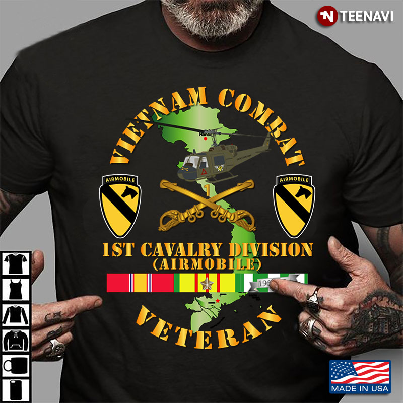 Veteran 1st Cavalry Division Viet Nam Combat