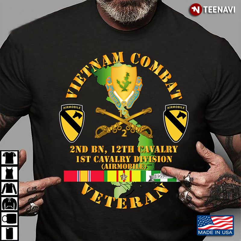 Airmobile Viet Nam Combat 12th Cavalry Veteran