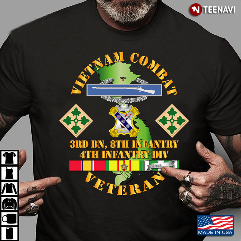 3rd BN 8th Infantry Viet Nam Combat Veteran
