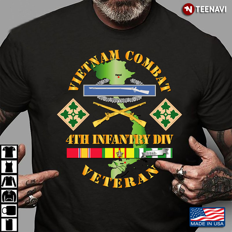 Army Viet Nam Combat 4th Infantry DIV Veteran