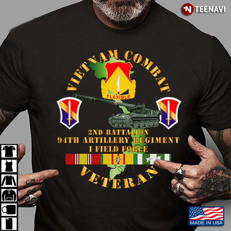 Viet Nam Combat Flexible 2nd Battalion Tank Veteran