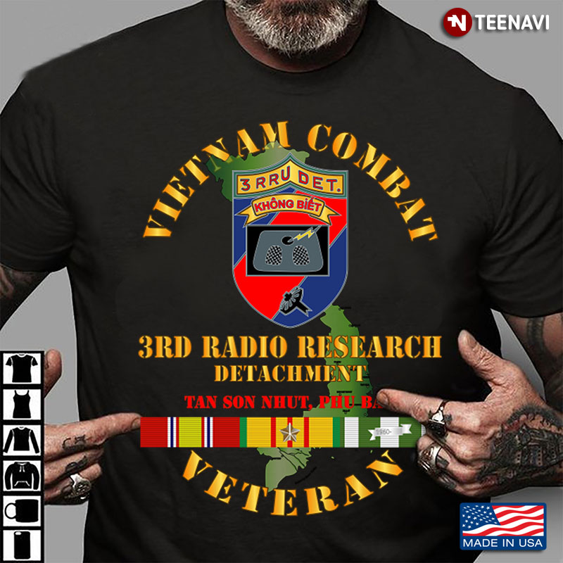 Viet Nam Combat 3rd Radio Research Detachment Tan Son Nhut Veteran