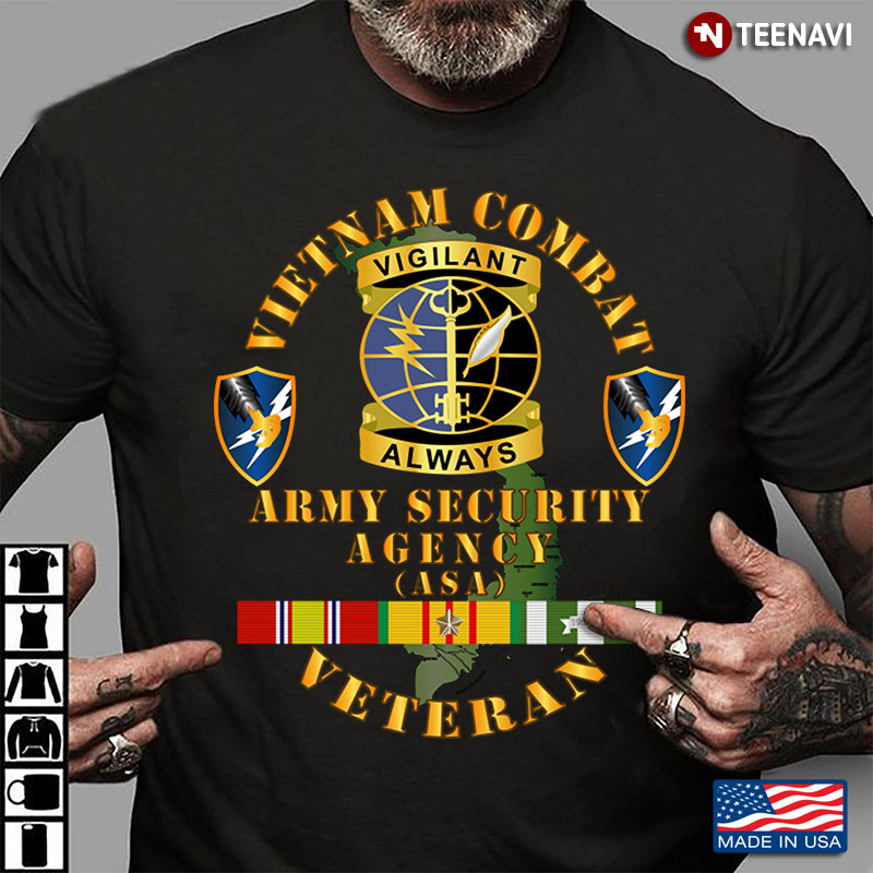 Vigilant Always Army Security Agency Veteran