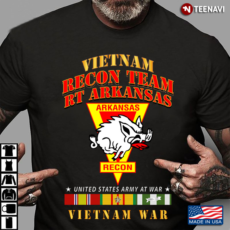 Recon Team Rt Arkansas Recon Viet Nam War US Army