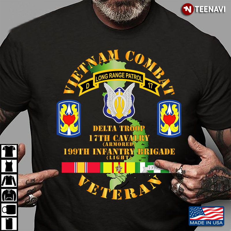 Long Range Patrol Viet Nam Combat Delta Troop 17th Cavalry Veteran
