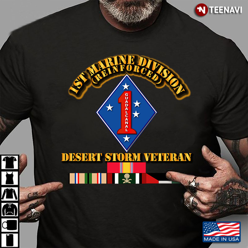 Desert Storm Veteran 1st Marine Division Reinforced
