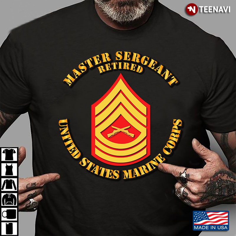 Master Sergeant Retired US Marine Corps