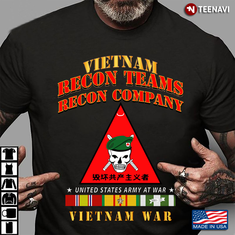 Viet Nam Recon Teams Recon Company Viet Nam War Us Army