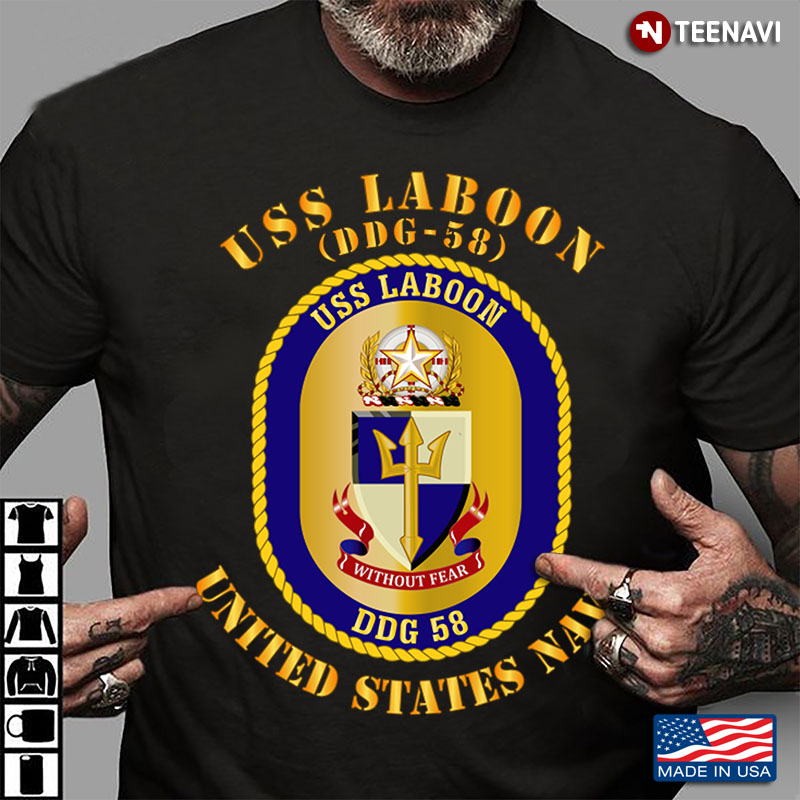 USS Laboon DDG 58 United States Navy Without Fear
