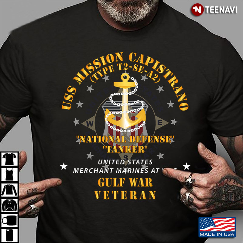 National Defense Tanker USS Mission Capistrano Gulf War Veteran
