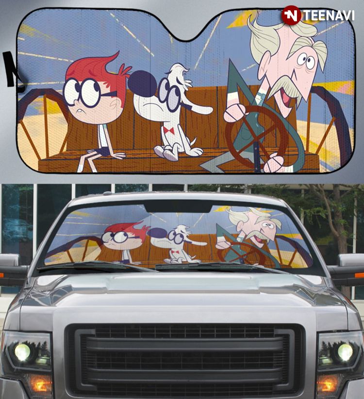 New Version Mr.Peabody And Sherman Driving Funny Cartoon