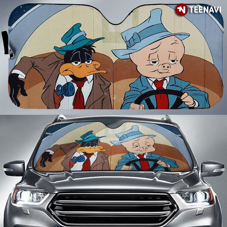 Rocket Squad Driving Porky And Daffy
