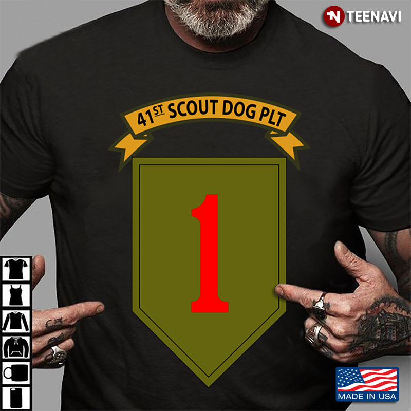 Number 1 41st Scout Dog PLT