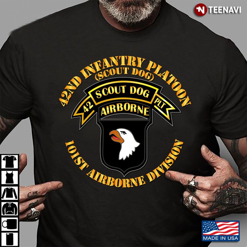 Black Eagle 42nd Infantry Platoon Scout Dog Airborne